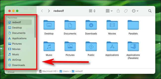 finder_sidebar-650x319 ما هو Finder على جهاز Mac؟