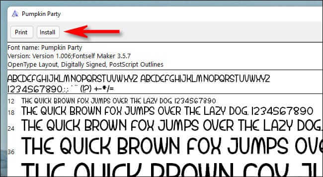 font_click_install-650x356 كيفية تثبيت (وإلغاء تثبيت) الخطوط على Windows 11