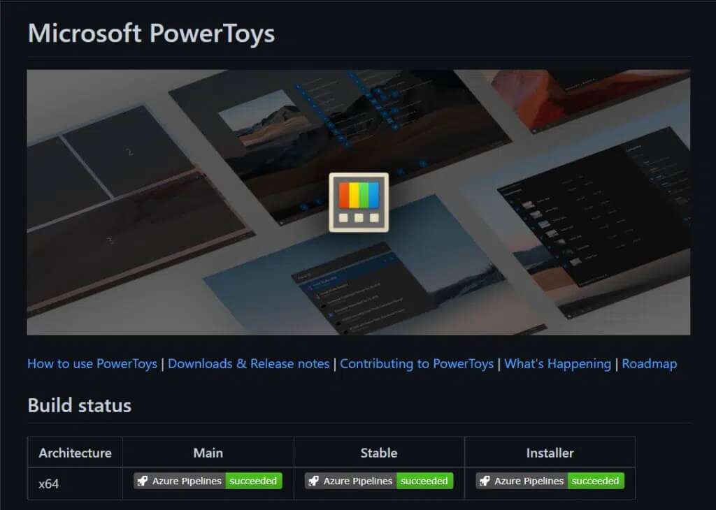 github-page-for-powertoys-1024x730-1-1024x730 كيفية تحديث تطبيق Microsoft PowerToys على Windows 11