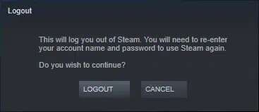 here-click-on-logout-to-continue--367x159 إصلاح فشل تحميل صورة Steam