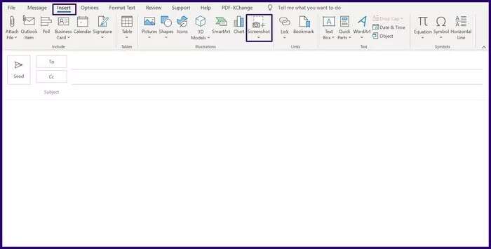 أفضل 3 طرق لإدراج لقطات الشاشة في Microsoft Outlook - %categories