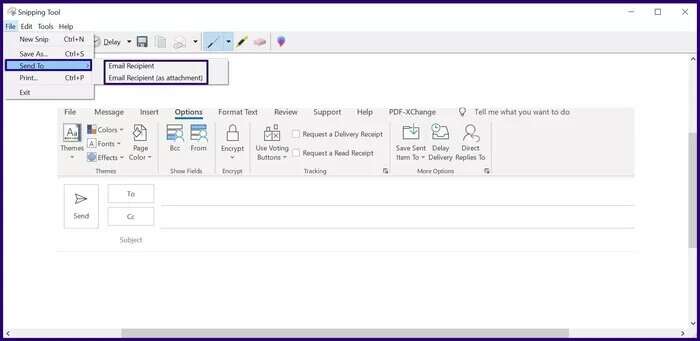 أفضل 3 طرق لإدراج لقطات الشاشة في Microsoft Outlook - %categories