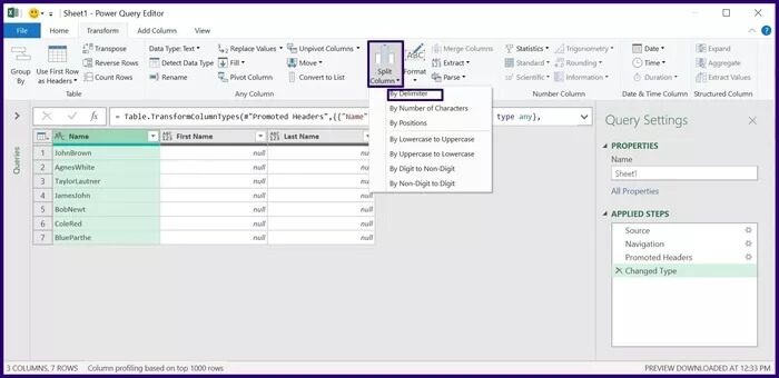 أفضل 3 طرق لتقسيم النص أو البيانات في Microsoft Excel - %categories