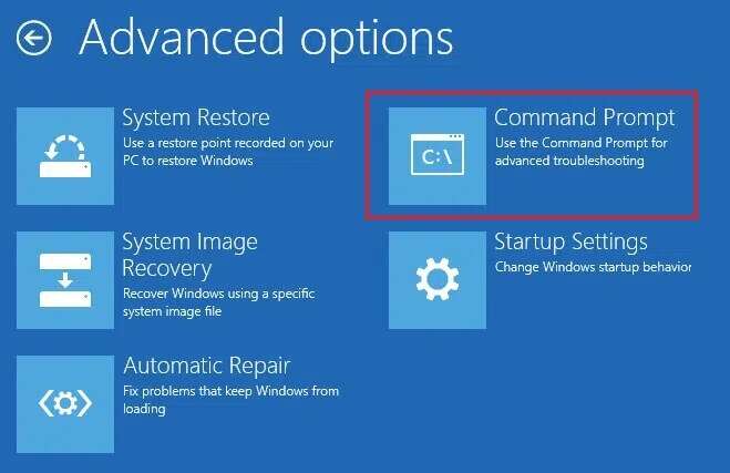 in-the-advanced-settings-click-on-command-prompt-o-659x427 إصلاح شاشة الموت الصفراء على Windows 10