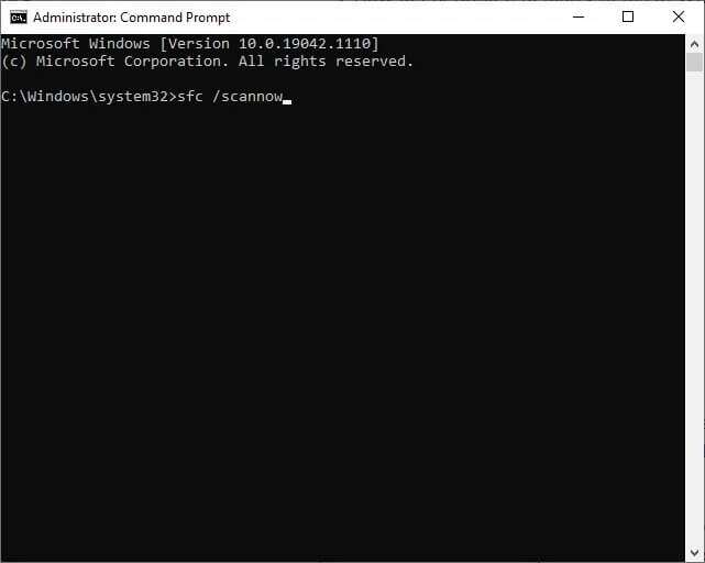 in-the-command-prompt-sfc-scannow-and-hit-enter-1-1-641x512 إصلاح شاشة الموت الصفراء على Windows 10