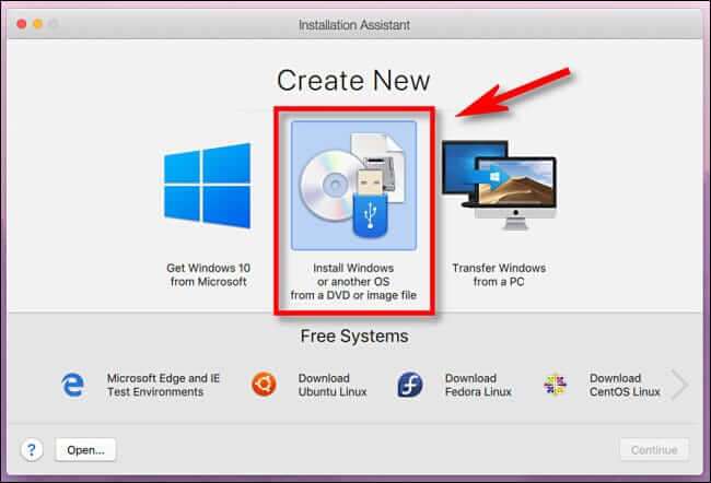 install_from_image_file-650x442 كيفية تشغيل Windows 11 على Intel أو M1 Mac