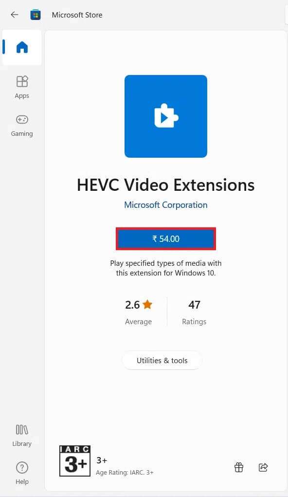 installing-hevc-video-extentions-592x1021 كيفية تثبيت HEVC Codecs في نظام التشغيل Windows 11