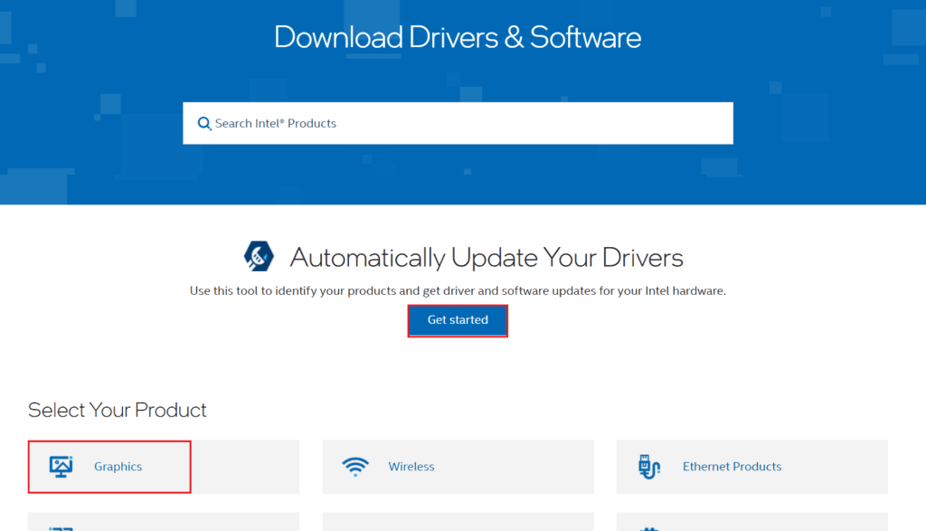 intel-driver-download-page-1024x587-1 إصلاح وميض شريط مهام Windows 10