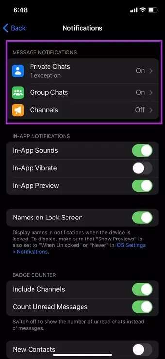 أفضل 9 طرق لإصلاح عدم عرض Telegram الإشعارات على iPhone - %categories