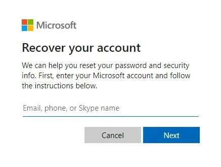 microsoft-account-recovery-437x329 كيفية تغيير رقم التعريف الشخصي PIN في Windows 11