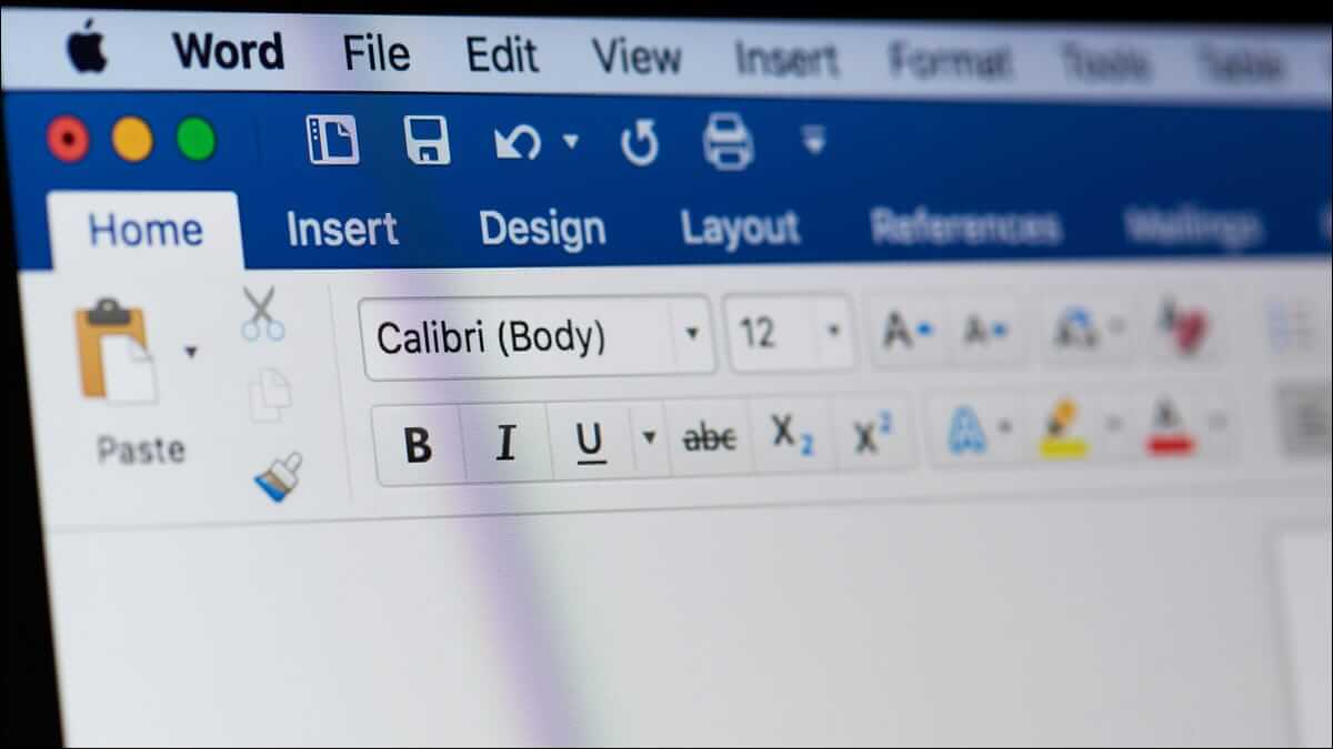 كيفية رسم نص يتوسطه خط في Microsoft Word - %categories