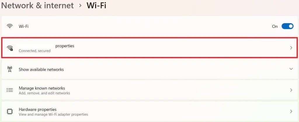 network-properties-1024x420-1-1024x420 كيفية زيادة سرعة الإنترنت في Windows 11