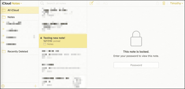 notes_icloud_browser كيفية استخدام Apple Notes على نظام Windows أو Android