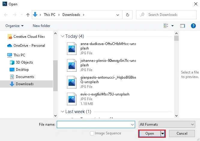 now-select-the-picture-you-want-to-covert-and-cli-666x470 كيفية تحويل Photoshop إلى RGB