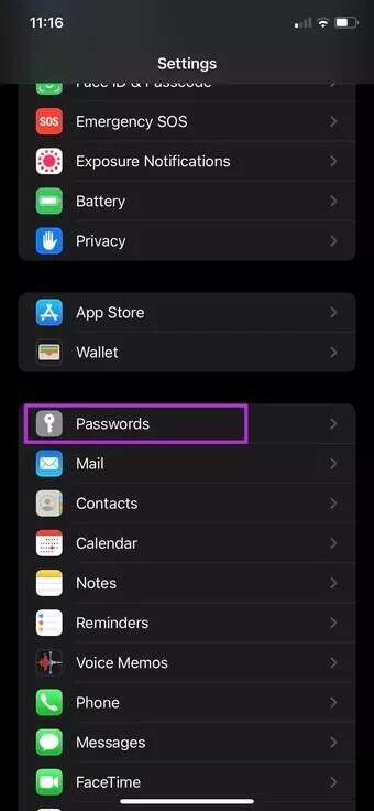 open-passwords-on-iPhone_7c4a12eb7455b3a1ce1ef1cadcf29289-340x736 أفضل 7 طرق لإصلاح عدم حفظ Google Chrome لكلمات المرور