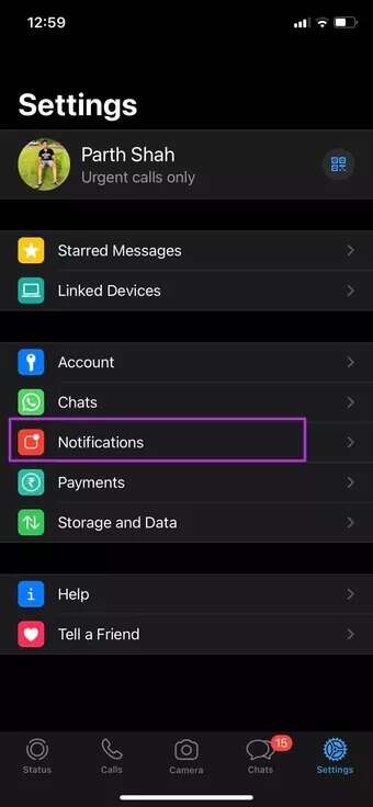 open-whatsapp-notifications_7c4a12eb7455b3a1ce1ef1cadcf29289-340x736 أفضل 8 طرق لإصلاح صوت إشعارات WhatsApp