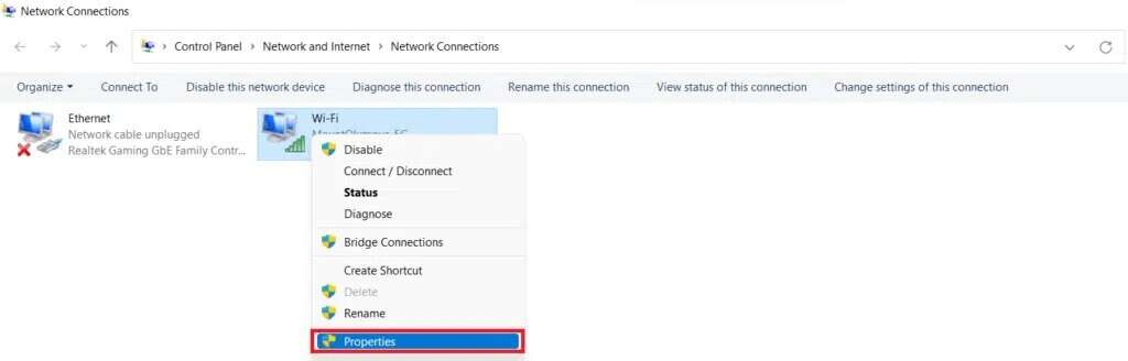 righr-click-meu-for-network-adapter-1-1024x328-1-1024x328 كيفية زيادة سرعة الإنترنت في Windows 11