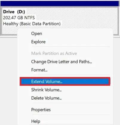 right-click-context-menu-4-402x417 كيفية تقسيم محرك القرص الصلب في Windows 11