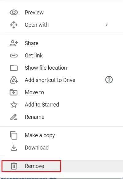 right-click-on-duplicate-file-and-select-Remove-option-in-the-Google-Drive-400x583 كيفية إزالة الملفات المكررة في Google Drive