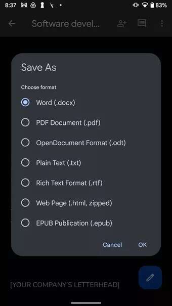كيفية تحويل ملف مستندات Google إلى PDF على سطح المكتب والهاتف - %categories