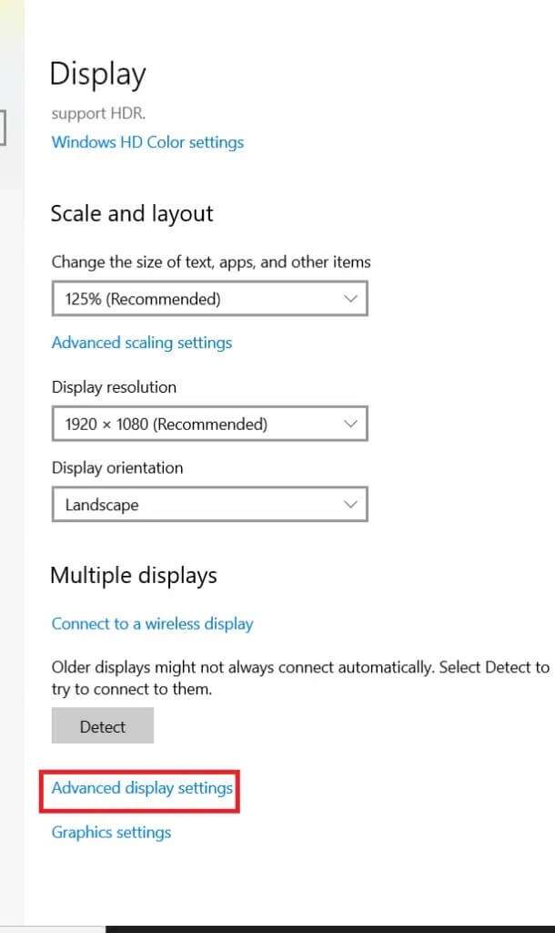 كيفية التحقق من طراز الشاشة في Windows 10 - %categories
