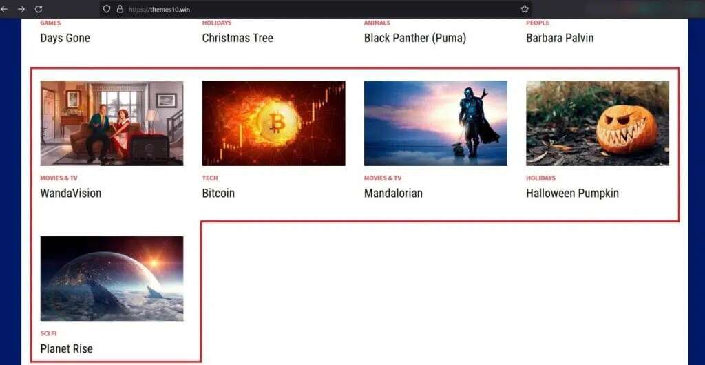 search-for-the-theme-of-your-choice-and-click-on-i-1024x530-1-1024x530 كيفية تنزيل السمات لنظام التشغيل Windows 10