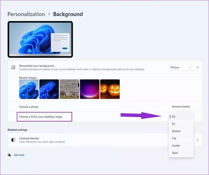 select-desktop-image-section_2021-10-13-095519_935adec67b324b146ff212ec4c69054f-700x586 كيفية تغيير السمة في Windows 11