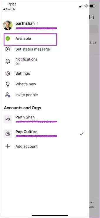 كيفية تغيير الحالة في Microsoft Teams - %categories