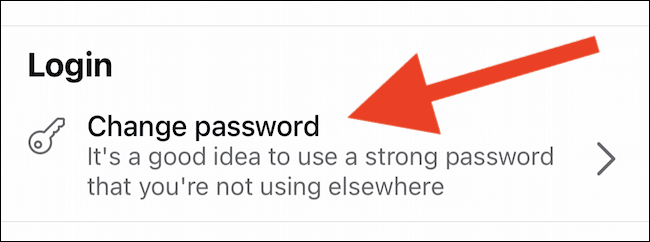 select-the-change-password-option كيفية تغيير كلمة مرور Facebook الخاصة بك