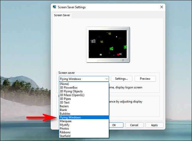 كيفية استخدام شاشات التوقف الكلاسيكية في Windows 11 - %categories