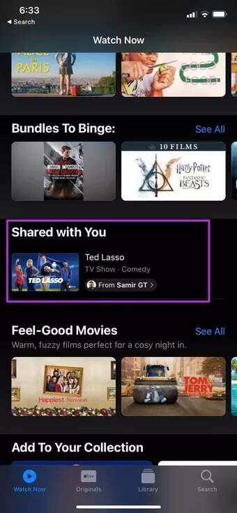 shared-with-you-in-apple-TV_7c4a12eb7455b3a1ce1ef1cadcf29289-340x736 ما هي ميزة Shared With You (المشتركة معك) على iPhone