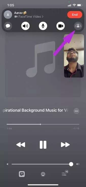 shareplay-apple-music_7c4a12eb7455b3a1ce1ef1cadcf29289-340x736 كيفية استخدام Share Play على FaceTime على iPhone و iPad