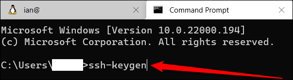 ssh-keygen_redarrow كيفية إنشاء مفاتيح SSH في Windows 10 و Windows 11