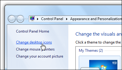 sshot-2009-12-13-20-35-12 كيفية إخفاء أو حذف رمز سلة المحذوفات في Windows 11 أو 10 أو 7