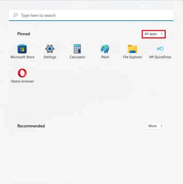 start-menu-710x712 كيفية تثبيت التطبيقات على شريط المهام في Windows 11