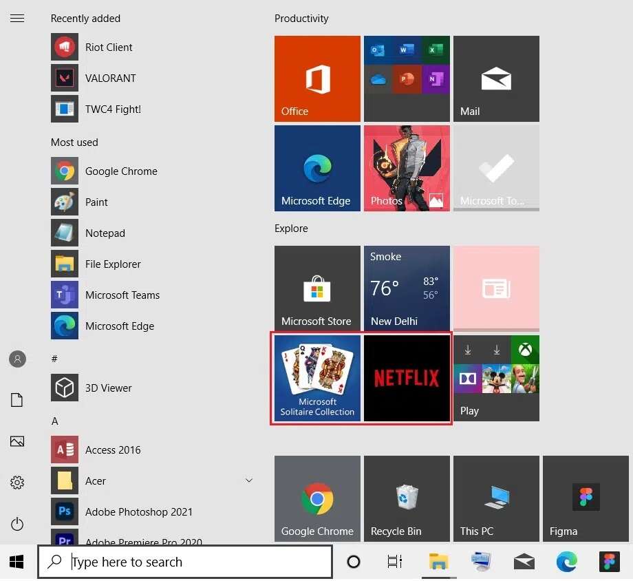 start-menu-ads-windows-10-920x844 لماذا Windows 10 سيء ؟