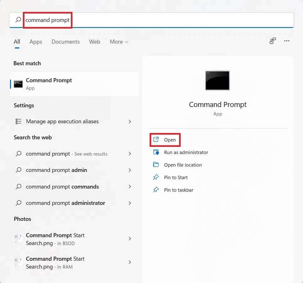 start-menu-search-results-for-command-prompt-1-966x902 كيفية زيادة سرعة الإنترنت في Windows 11