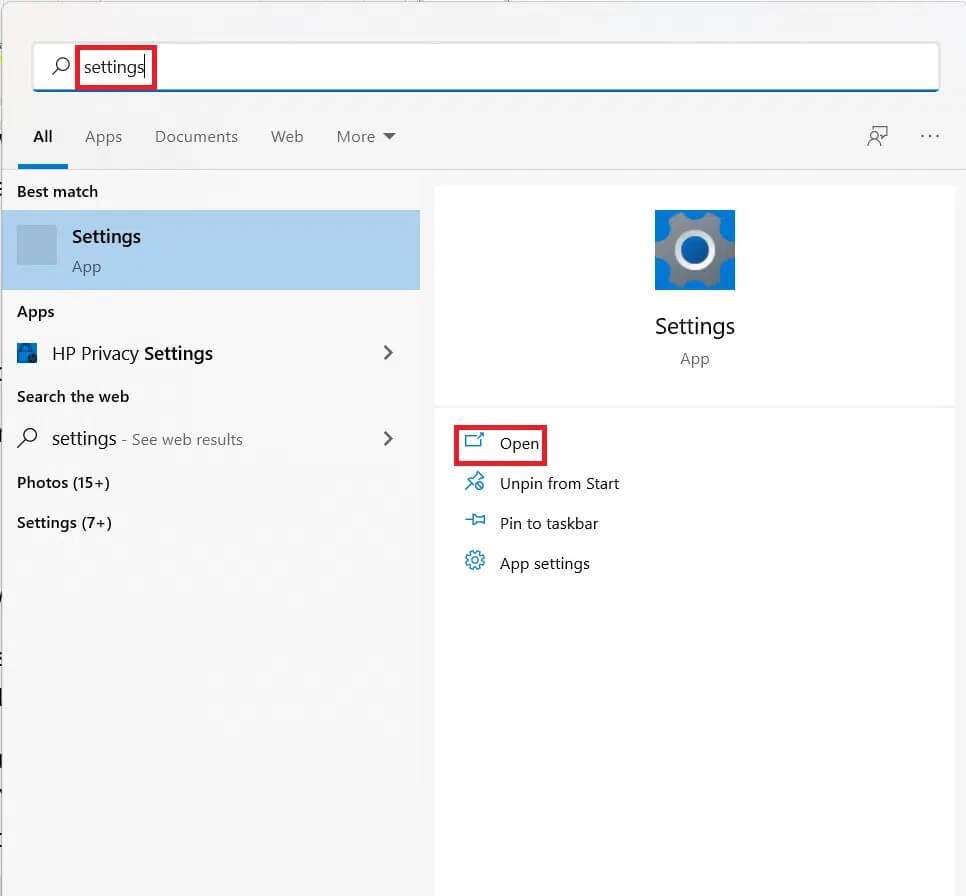 start-menu-search-results-for-settings-5-966x896 كيفية تثبيت XPS Viewer في Windows 11