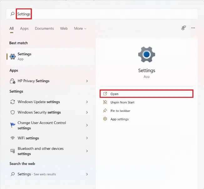 start-menu-search-results-for-settings-6-651x605 كيفية تعطيل شارات الإشعارات في Windows 11