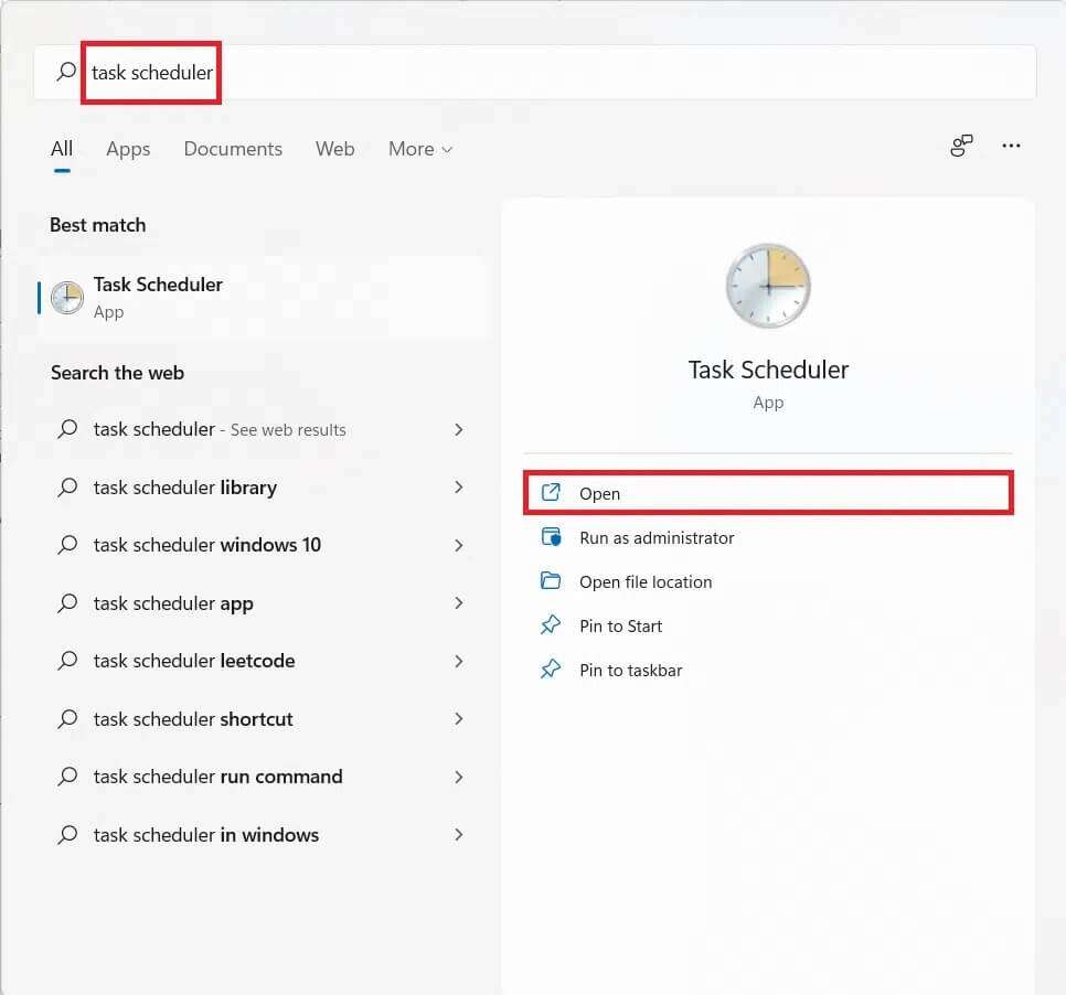 start-menu-search-results-for-task-scheduler-966x902 كيفية تعطيل برامج بدء التشغيل في Windows 11