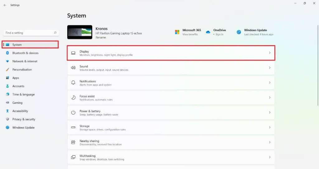 system-section-in-the-settings-app-1024x544-1-1024x544 كيفية تدوير الشاشة في Windows 11