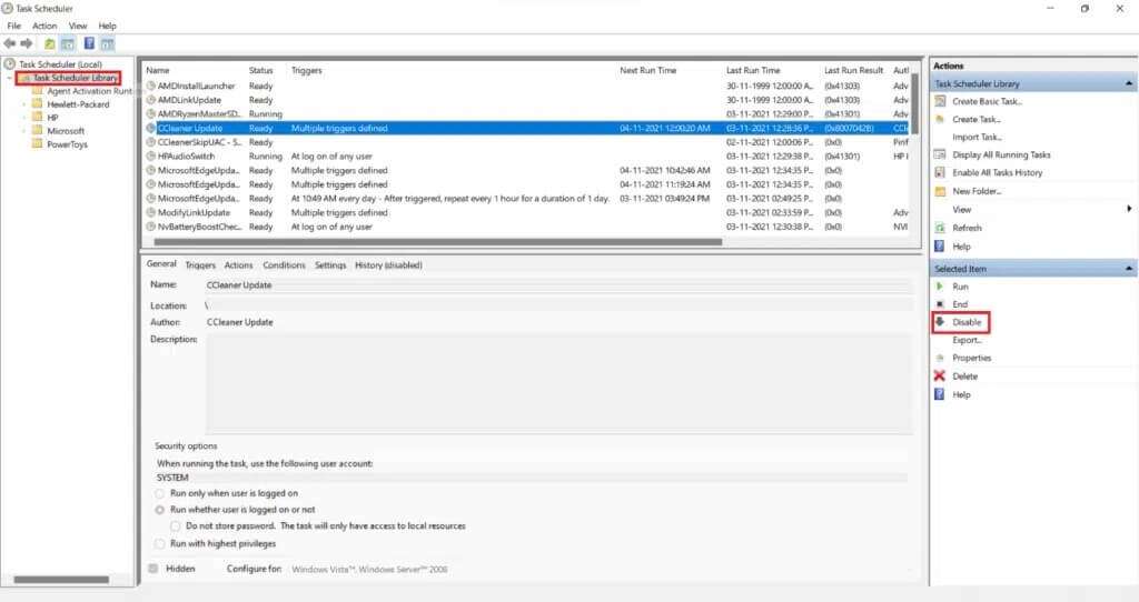 task-scheduler-window-1024x542-1-1024x542 كيفية تعطيل برامج بدء التشغيل في Windows 11