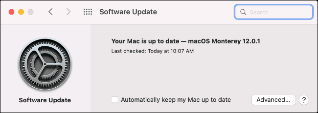 touch-id-not-working-macbook-software-update معرف اللمس Touch ID لا يعمل على جهاز MacBook الخاص بك؟ إليك ما يجب فعله