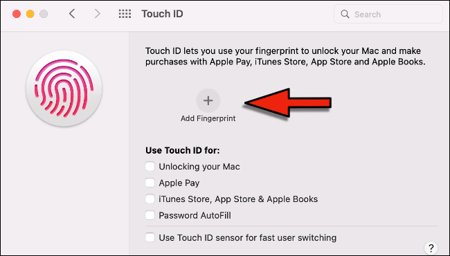 touch-id-not-working-macbook-touch-id-settings معرف اللمس Touch ID لا يعمل على جهاز MacBook الخاص بك؟ إليك ما يجب فعله