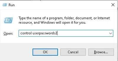 type-control-userpasswords2-and-hit-enter-to-open-399x206 إصلاح وميض شريط مهام Windows 10