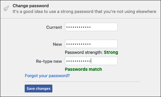 type-in-current-password-and-your-new-password-twice كيفية تغيير كلمة مرور Facebook الخاصة بك
