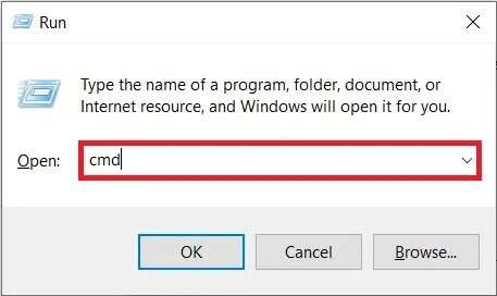 typing-cmd-in-the-run-command-box-windows-key-r-457x272 قائمة بحث ابدأ على Windows 10 لا تعمل إليك كيفية إصلاحها