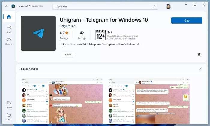 unigram-for-windows_935adec67b324b146ff212ec4c69054f-700x421 أفضل 8 طرق لإصلاح تعطل Telegram على Windows 10 و Windows 11