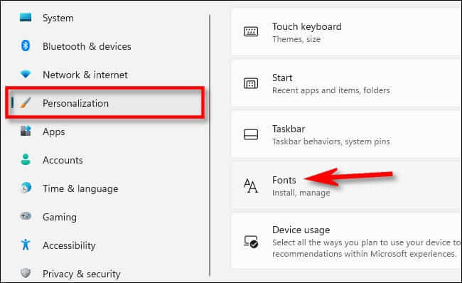 win11_settings_personalization_fonts-650x398 كيفية تثبيت (وإلغاء تثبيت) الخطوط على Windows 11