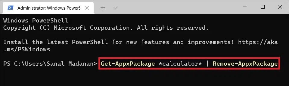 كيفية حذف التطبيقات المدمجة في Windows 11 - %categories